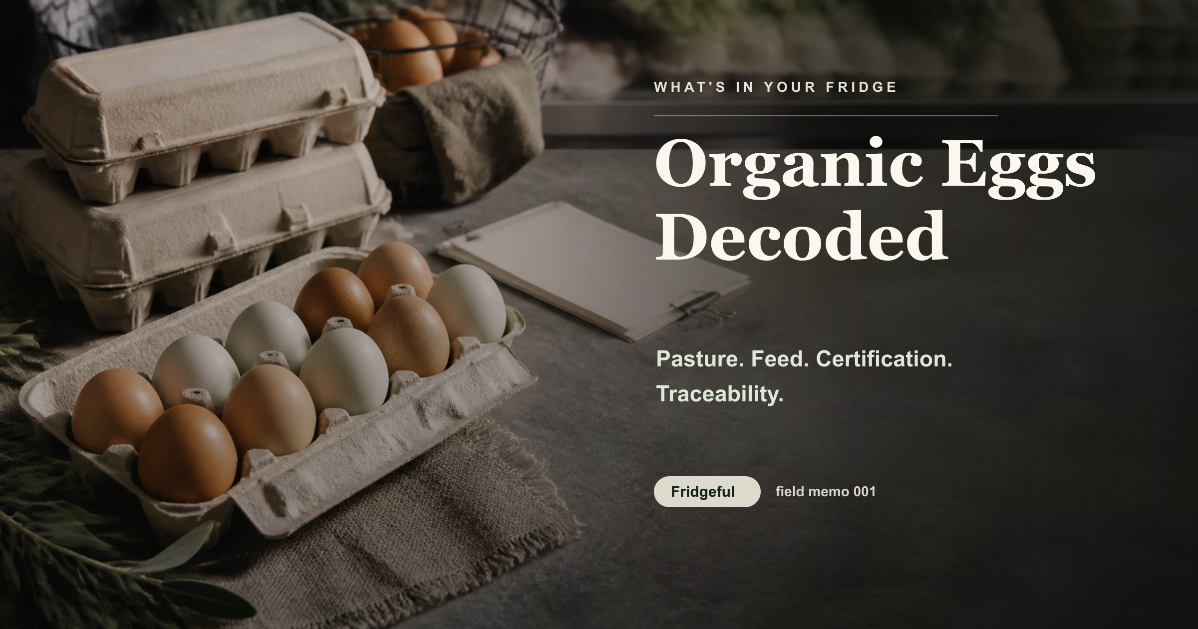 Organic Pasture-Raised Eggs: The Label Stack That Actually Matters editorial image